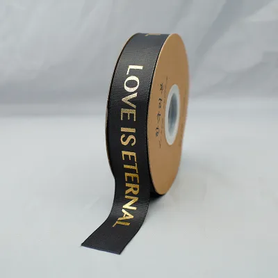 Valentine's Day Gift Bronzing Ribbon for Bouquet Gift Packaging