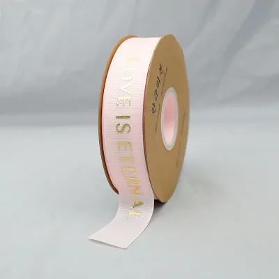 Valentine's Day Gift Bronzing Ribbon for Bouquet Gift Packaging