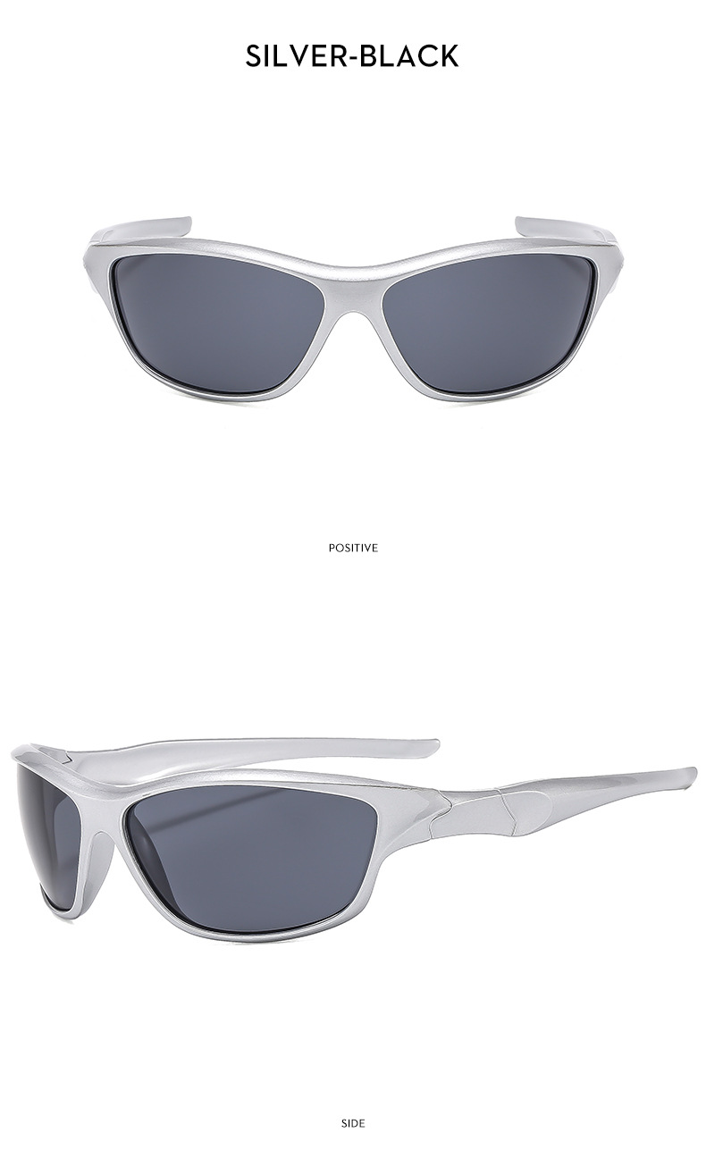 b926✨希少✨【PPFM】90s　00s　Y2K　八の字　ラムレザー　送料無料 Wholesale Y2K Punk Sports Sunglasses