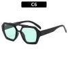 C6-Black Frame Mint Green