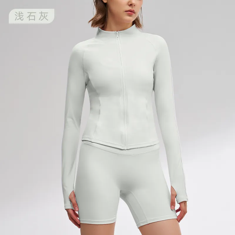 Wholesale Women Fashion Sports Casual Zipper Sunscreen Breathable
