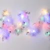 White Colorful Snowman (Color Light)