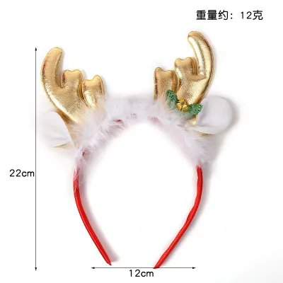 Kids Girls Cute Sweet Party Christmas Antler Hairpin