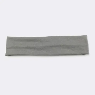 Solid Color Unisex Wide Sports Sweat-Absorbent Cloth Headband