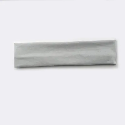 Solid Color Unisex Wide Sports Sweat-Absorbent Cloth Headband