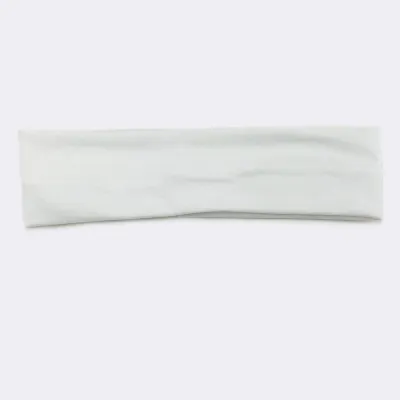 Solid Color Unisex Wide Sports Sweat-Absorbent Cloth Headband