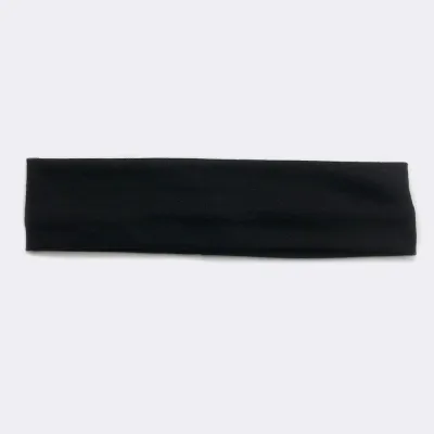 Solid Color Unisex Wide Sports Sweat-Absorbent Cloth Headband