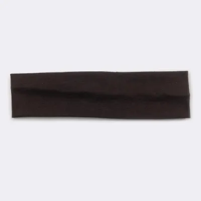 Solid Color Unisex Wide Sports Sweat-Absorbent Cloth Headband