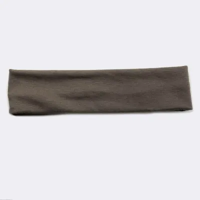 Solid Color Unisex Wide Sports Sweat-Absorbent Cloth Headband