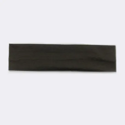 Solid Color Unisex Wide Sports Sweat-Absorbent Cloth Headband