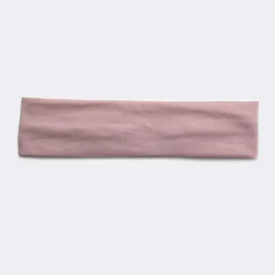 Solid Color Unisex Wide Sports Sweat-Absorbent Cloth Headband