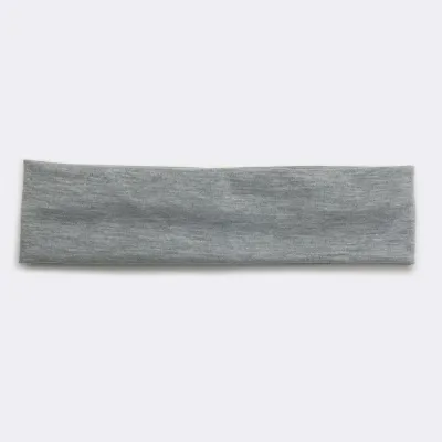 Solid Color Unisex Wide Sports Sweat-Absorbent Cloth Headband