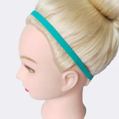 Popular Candy Color Silicone Elastic Rope Yoga Sports Headband