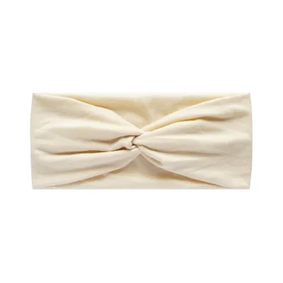 Summer Sports Hair Band Solid Color Wide-Brimmed Hood Sweat-Absorbent Knot Headband