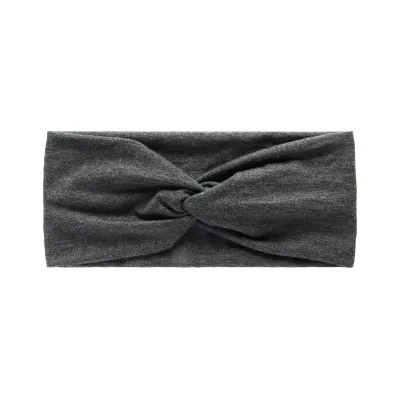 Summer Sports Hair Band Solid Color Wide-Brimmed Hood Sweat-Absorbent Knot Headband