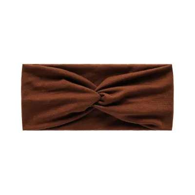 Summer Sports Hair Band Solid Color Wide-Brimmed Hood Sweat-Absorbent Knot Headband