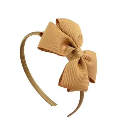 Kids Girls Plaid Bow Hair Band Headband