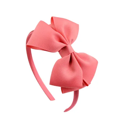 Kids Girls Plaid Bow Hair Band Headband