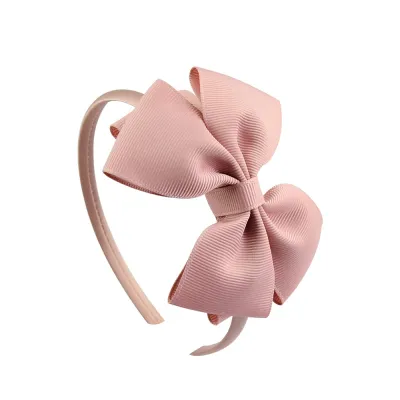 Kids Girls Plaid Bow Hair Band Headband