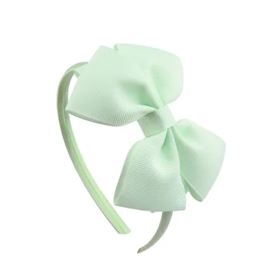 Kids Girls Plaid Bow Hair Band Headband