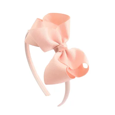 Kids Girls Cute Sweet Bow Hair Band Plaid Bubble Flower Headband
