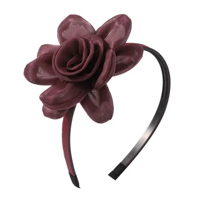 Kids Girls Cute Sweet Trumpet Flower Bow Hair Band Headband