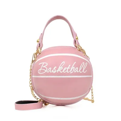 Distinctive Ball Bag Women Chain Basketball Football Crossbody Bag