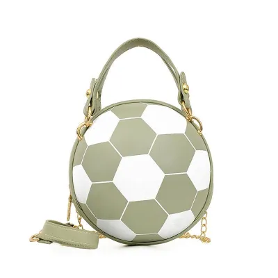 Distinctive Ball Bag Women Chain Basketball Football Crossbody Bag