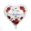18 Inch White Rose Love Valentine'S Day