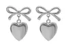 Thin Heart Pendant-Silver