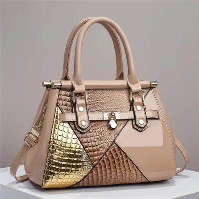 Bolsos de mano de gran capacidad con colores a juego de moda