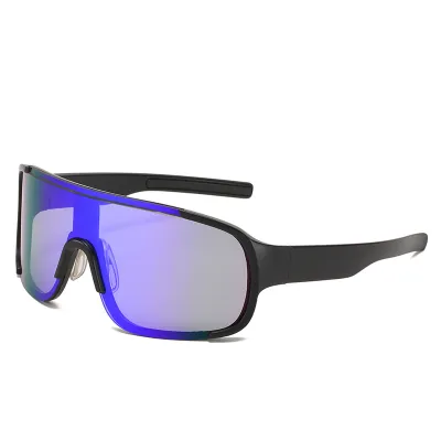 Simple Outdoor Colorful Riding Windproof Square Sunglasses