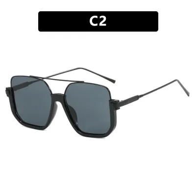 Women's Fashion Simple Half Frame Sunglasses