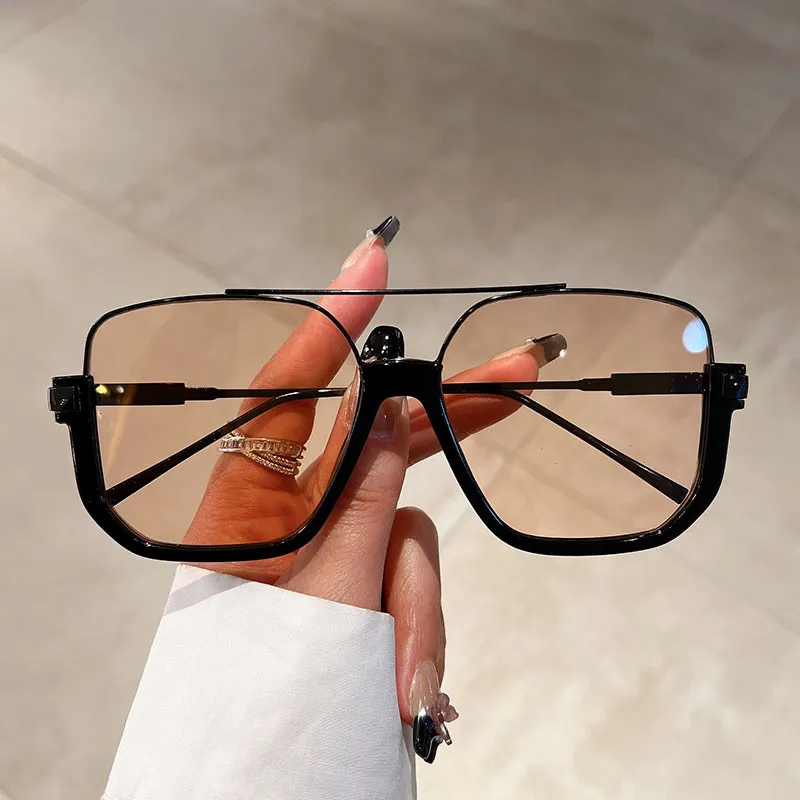 Women's Fashion Simple Half Frame Sunglasses