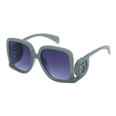 Women Fashion Simple Large Square Frame Sunglasses