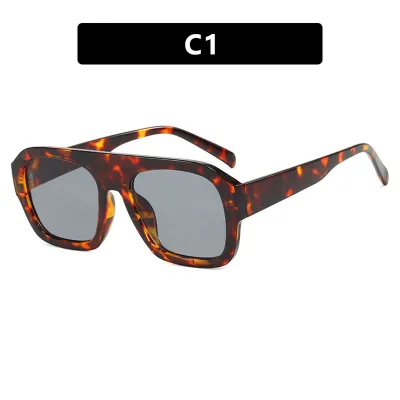 Women Fashion Large Frame Square Sunglasses