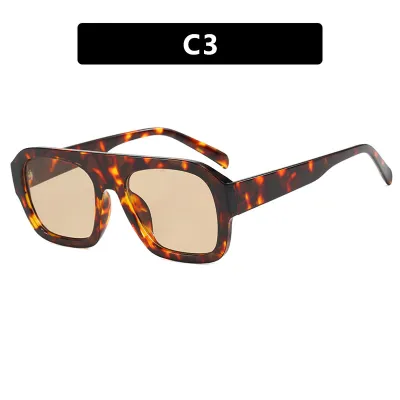 Women Fashion Large Frame Square Sunglasses