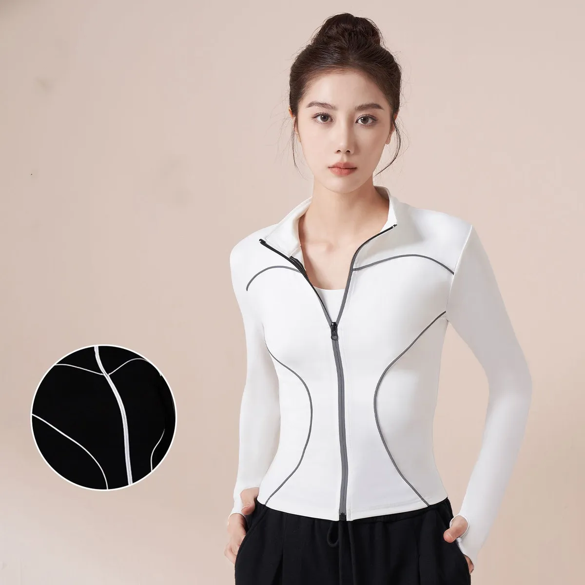 Women's Outdoor Casual Running Reflective Sports Jacket