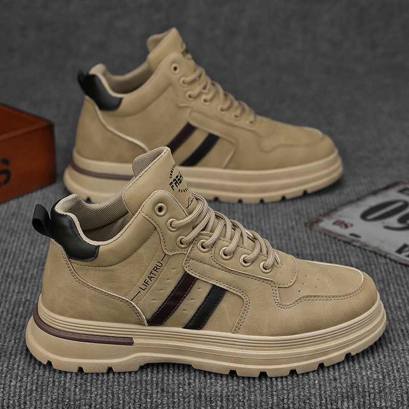 Wholesale Men Fashion Casual Spring Autumn Commuter Lace-Up