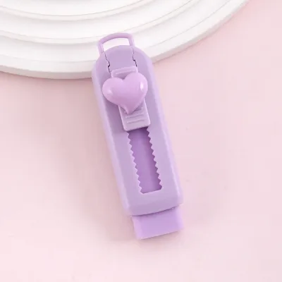 Creative Cute Cartoon Girl Primary School Students Push-Pull Rubber Eraser