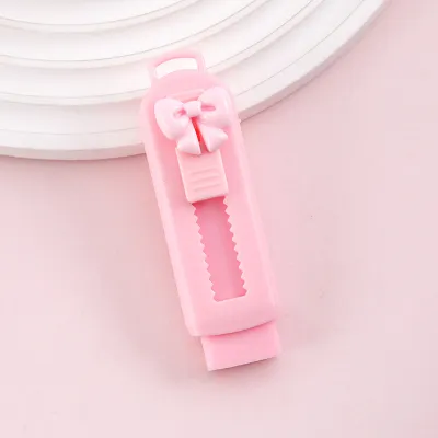 Creative Cute Cartoon Girl Primary School Students Push-Pull Rubber Eraser