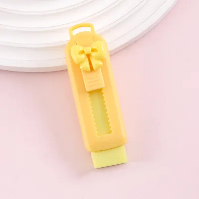 Creative Cute Cartoon Girl Primary School Students Push-Pull Rubber Eraser