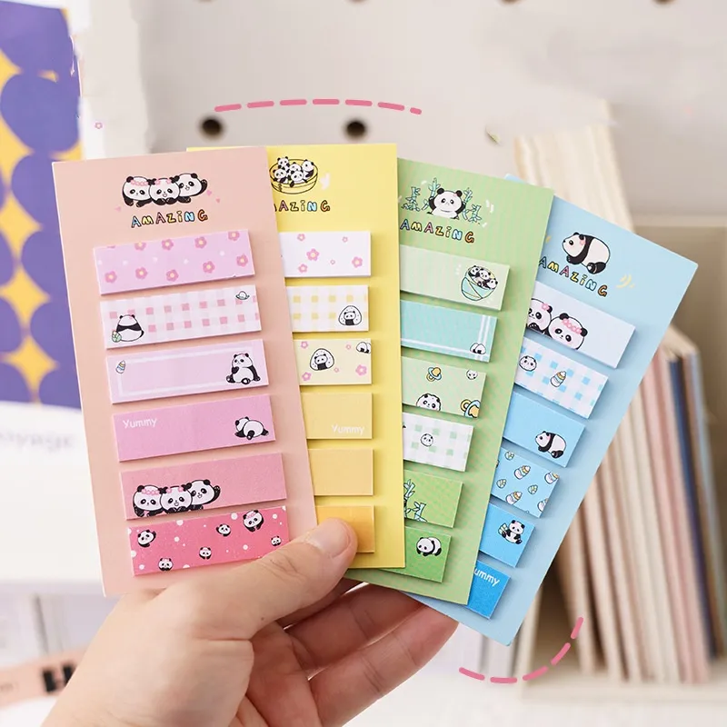 Cute Cartoon Post-It Index Stickers Note with 120 Pages