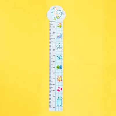 Cartoon Cute Soft PVC Ruler 15cm Plastic Stationery