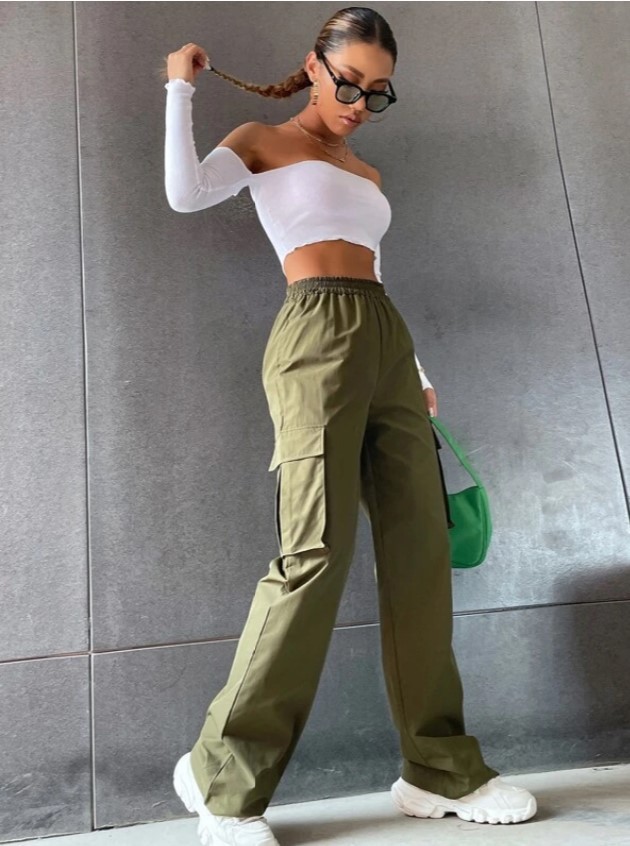 Loewe Wool Regular Waist Cargo Pants men - Glamood Outlet
