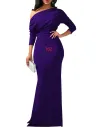 Long-Sleeved Purple