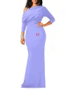 Long Sleeve Lavender Purple