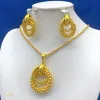 L-16 Earrings Pendant Necklace Suit