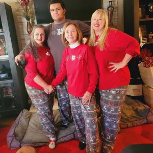 Christmas Family Matching Cotton Pajamas Home Clothes Leisure