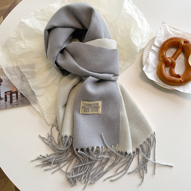◎新品・未使用◎タグ付き☆Settefili Cashmere ベージュ SOFT FELTED CASHMERE SCARF | Mirror in the sky
